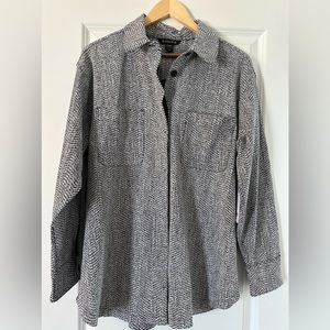 ATHLETA Textured Shirt Jacket